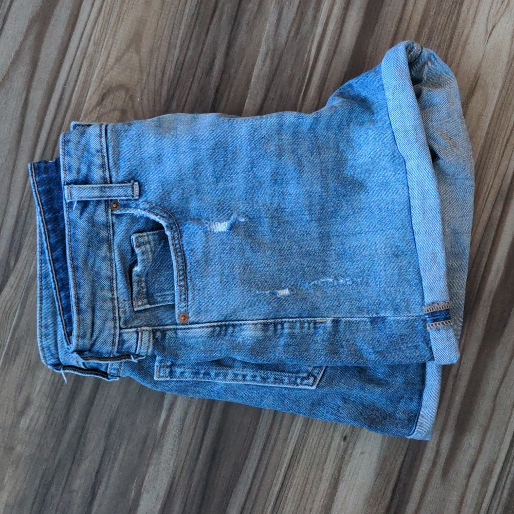 Old Navy O.G. Straight High Rise Denim Shorts